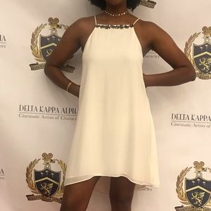 Flowing spring dress